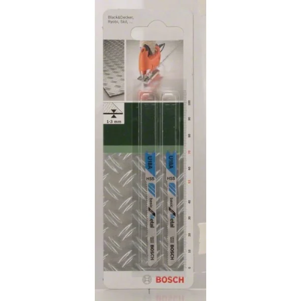 Пильное полотно HSS, U 18 A Basic for Metal Bosch 2609256765 — изображение 2