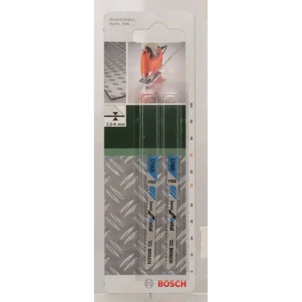 Пильное полотно HSS, U 18 B Basic for Metal Bosch 2609256766 — изображение 2