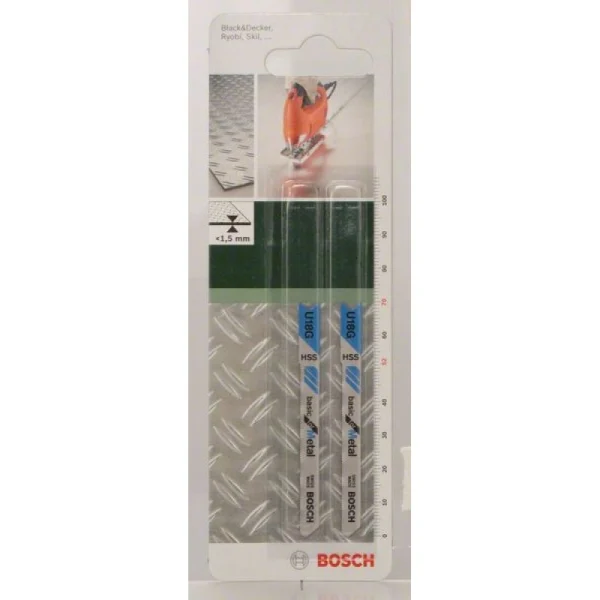 Пильное полотно HSS, U 18 G Basic for Metal Bosch 2609256767 — изображение 2
