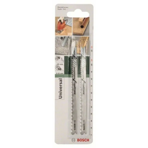 Пильное полотно U 345 XF Progressor for Wood and Metal Bosch 2609256772 — изображение 2