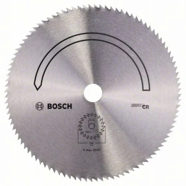 Пильный диск CR 160x16x2 мм, 100 Bosch 2609256826