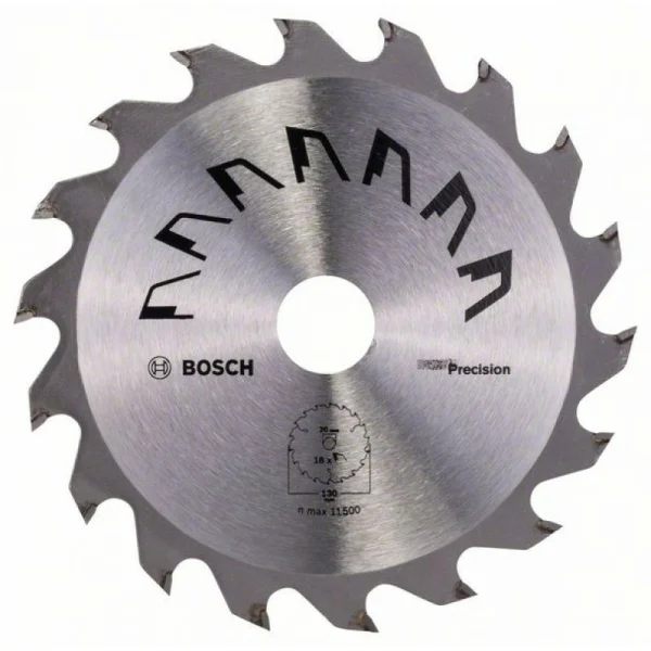 Пильный диск PRECISION 130x20x2,5 мм, 18 Bosch 2609256846