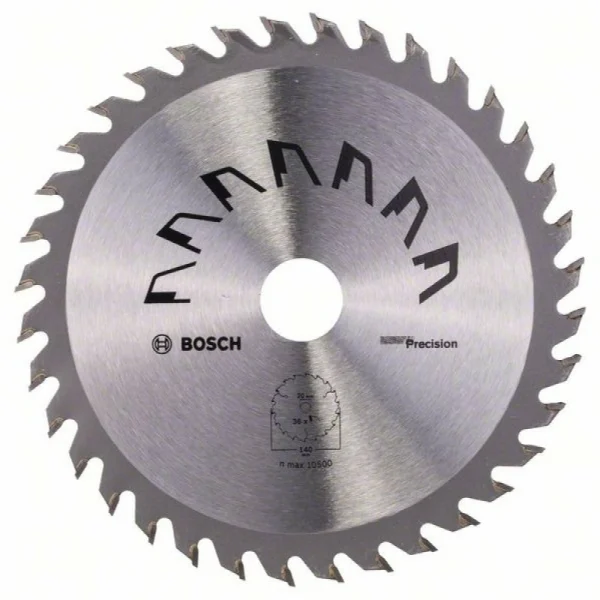 Пильный диск PRECISION 140x20x2,5 мм, 36 Bosch 2609256850