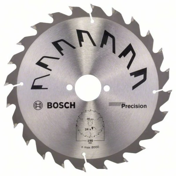 Пильный диск PRECISION 190x30x2,5 мм, 24 Bosch 2609256869