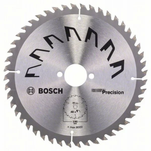 Пильный диск PRECISION 190x30x2,5 мм, 48 Bosch 2609256870