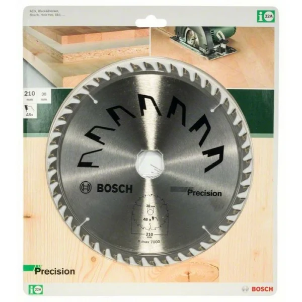 Пильный диск PRECISION 210x30x2,5 мм, 48 Bosch 2609256873 — изображение 2