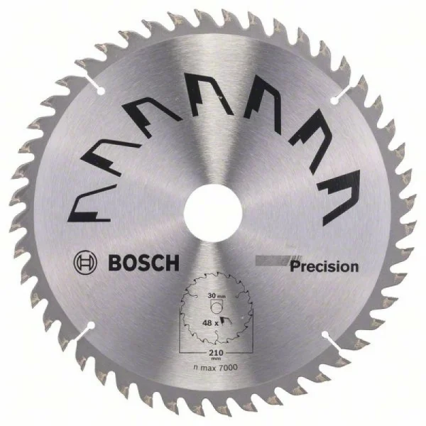 Пильный диск PRECISION 210x30x2,5 мм, 48 Bosch 2609256873