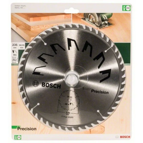 Пильный диск PRECISION 235x30x2,5 мм, 48 Bosch 2609256877 — изображение 2