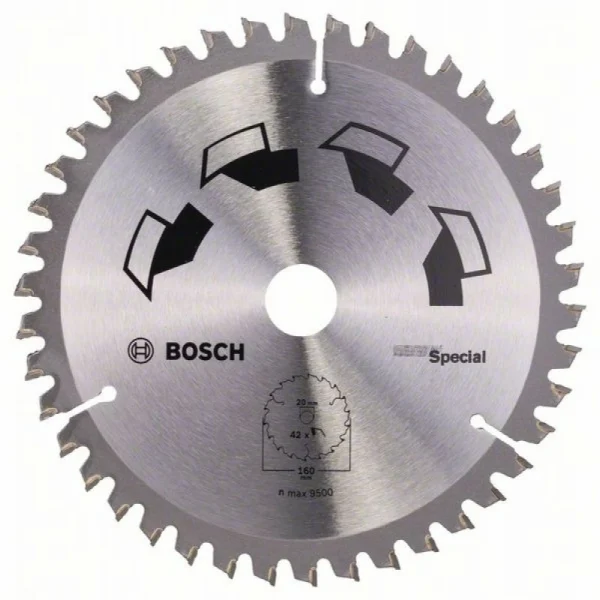 Пильный диск SPECIAL 160x20x2,5 мм, 42 Bosch 2609256887