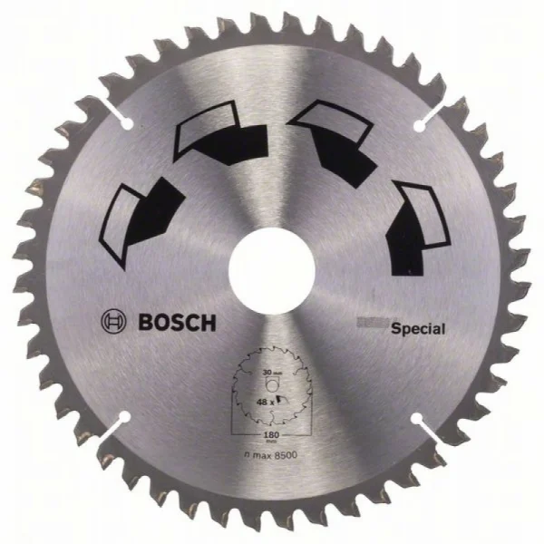 Пильный диск SPECIAL 180x30x2,5 мм, 48 Bosch 2609256889