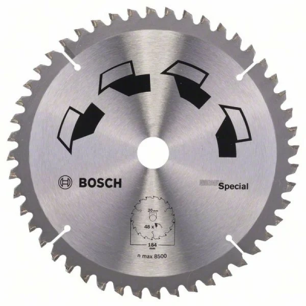 Пильный диск SPECIAL 184x16x2,5 мм, 48 Bosch 2609256890