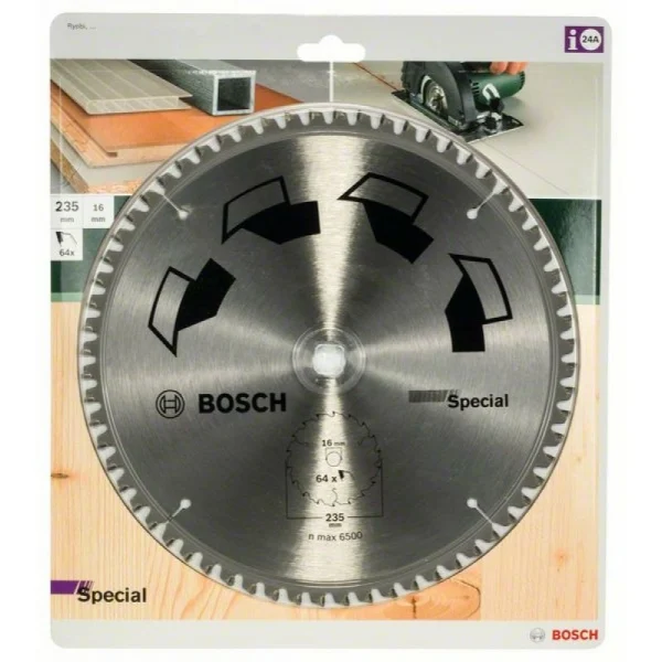 Пильный диск SPECIAL 235x16x2,5 мм, 64 Bosch 2609256899 — изображение 2