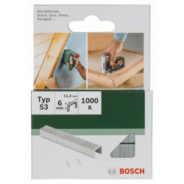 Скоба тип 53 6,0 мм Bosch 2609255819 — изображение 2