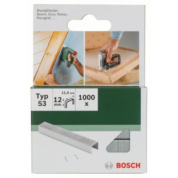 Скоба тип 53 12,0 мм Bosch 2609255822 — изображение 2