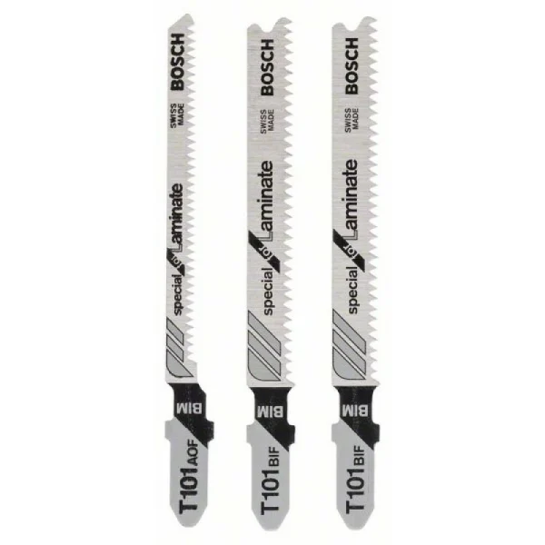 Набор из 3 пильных полотен T 101 BIF (2x); T 101 AOF Bosch 2608636429