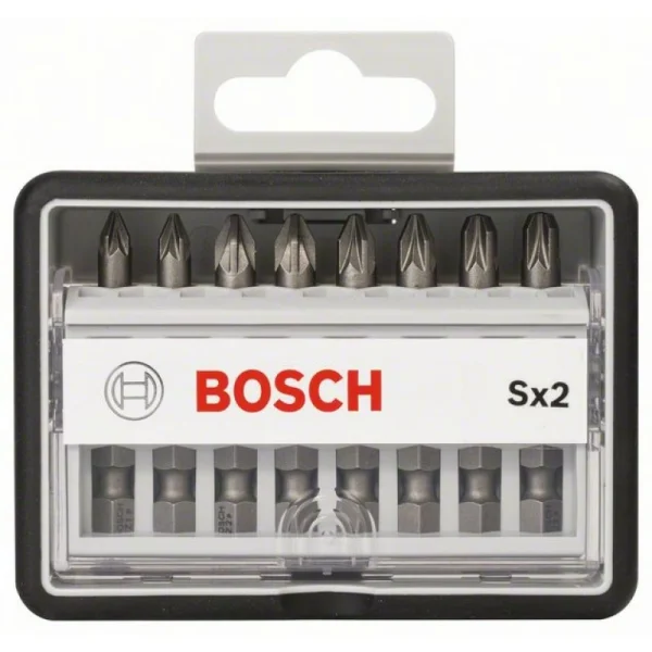 Набор Robust Line из 8 насадок-бит Sx Extra Hart 49 мм Bosch 2607002557 — изображение 2