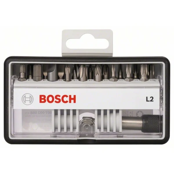 Набор Robust Line из 18+1 насадок-бит L Extra Hart 25 мм Bosch 2607002568 — изображение 2
