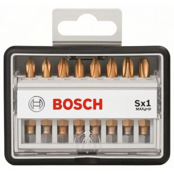 Набор Robust Line из 8 насадок-бит Sx Max Grip 49 мм Bosch 2607002570 — изображение 2