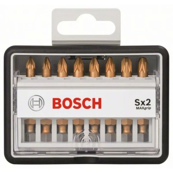 Набор Robust Line из 8 насадок-бит Sx Max Grip 49 мм Bosch 2607002571 — изображение 2