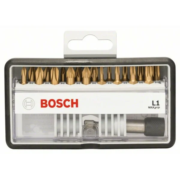 Набор Robust Line из 18+1 насадок-бит L Max Grip 25 мм Bosch 2607002581 — изображение 2
