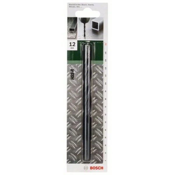 Сверло по металлу HSS-R DIN 338 12,0x101x151 мм Bosch 2609255022 — изображение 2
