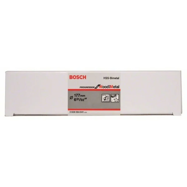 Коронка HSS-Bimetall со стандартным переходником 177 мм, 6 31/32' Bosch 2608584841 — изображение 2
