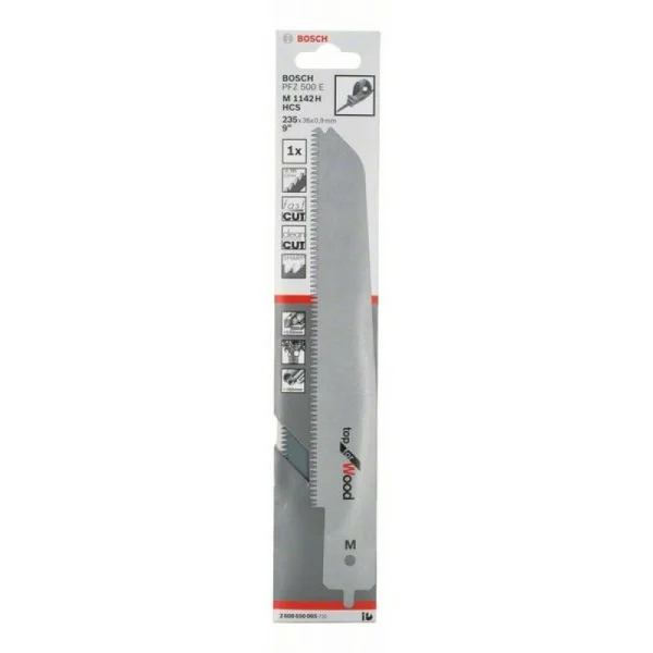 Пильное полотно M 1142 H для универсальной пилы Bosch PFZ 500 E Top for Wood Bosch 2608650065 — изображение 2