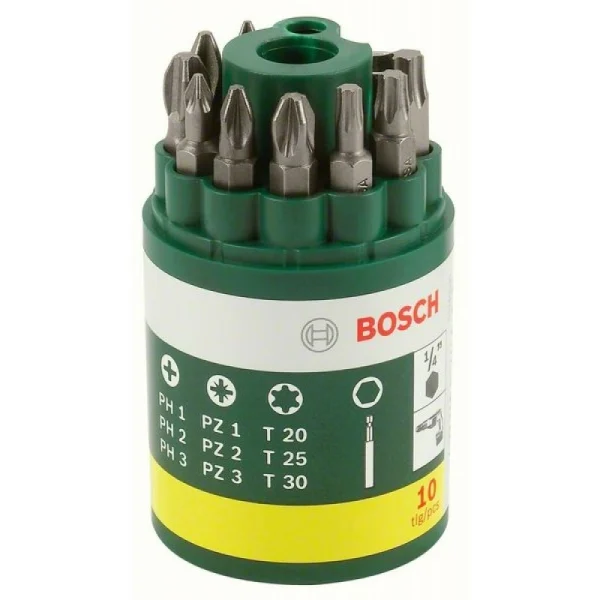 Набор бит BOSCH 2.607.019.452 (10 шт.)