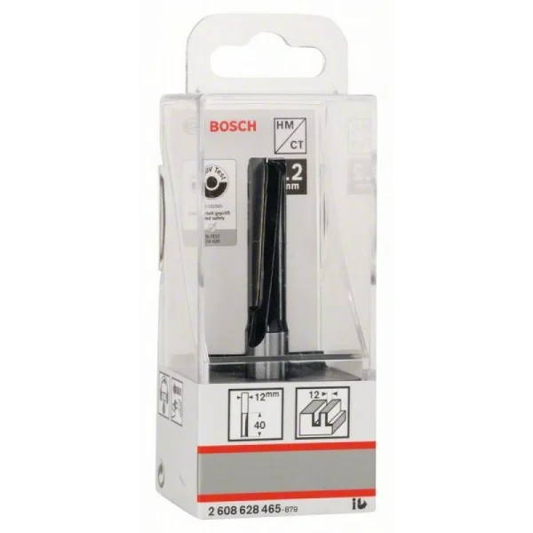 Пазовая фреза 12 мм, D1 12 мм, L 40 мм, G 81 мм Bosch 2608628465 — изображение 2