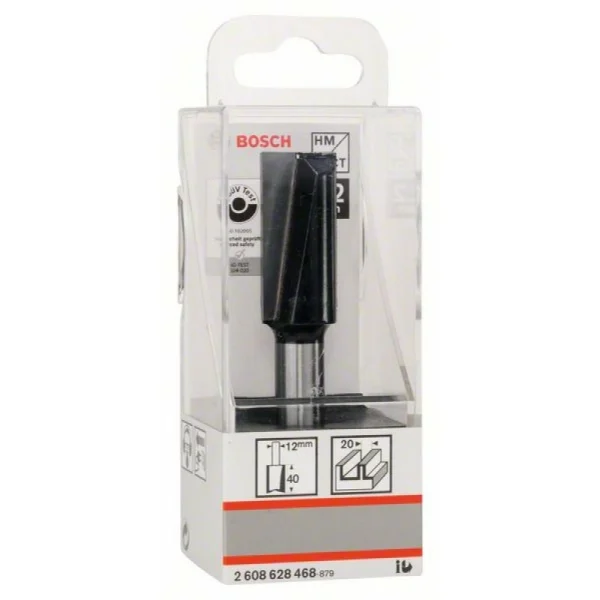 Пазовая фреза 12 мм, D1 20 мм, L 40 мм, G 81 мм Bosch 2608628468 — изображение 2