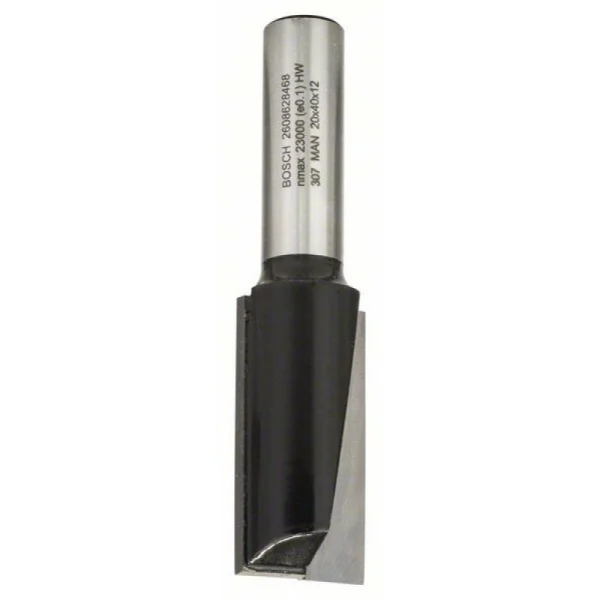 Пазовая фреза 12 мм, D1 20 мм, L 40 мм, G 81 мм Bosch 2608628468