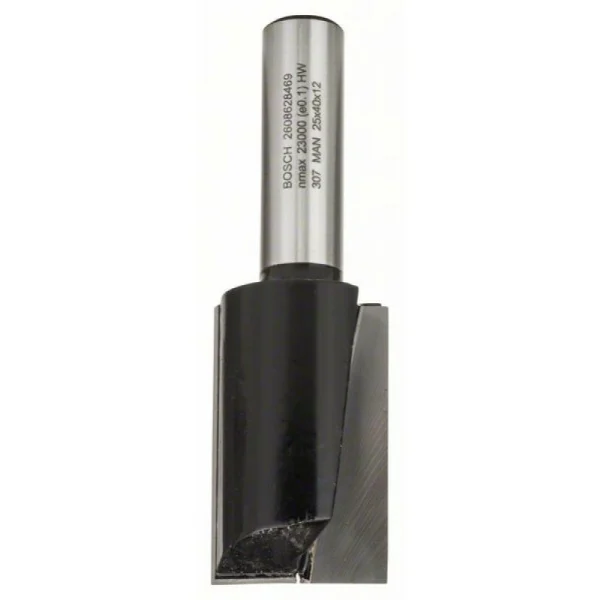 Пазовая фреза 12 мм, D1 25 мм, L 40 мм, G 81 мм Bosch 2608628469