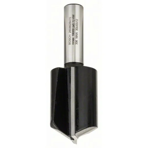 Пазовая фреза 12 мм, D1 30 мм, L 40 мм, G 81 мм Bosch 2608628470