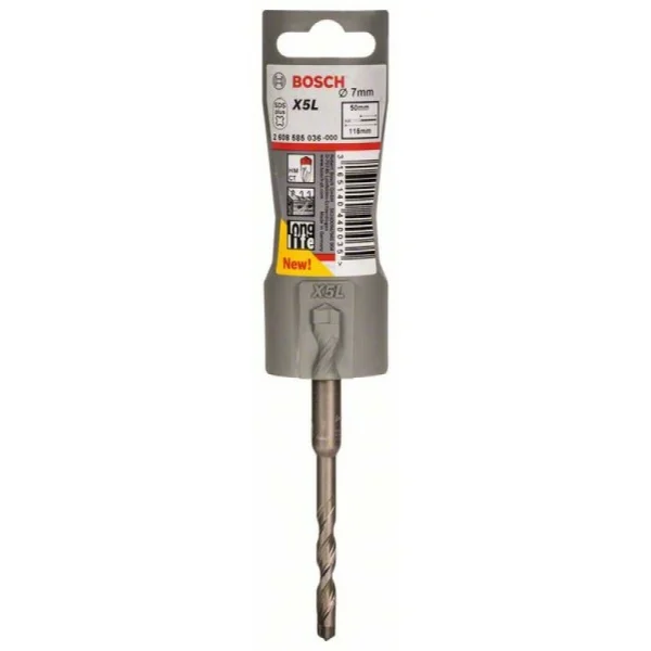 Бур SDS-plus-7 7x50x115 мм Bosch 2608585036 — изображение 2