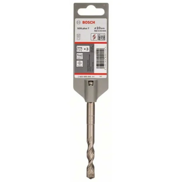 Бур SDS-plus-7 10x50x115 мм Bosch 2608585044 — изображение 2