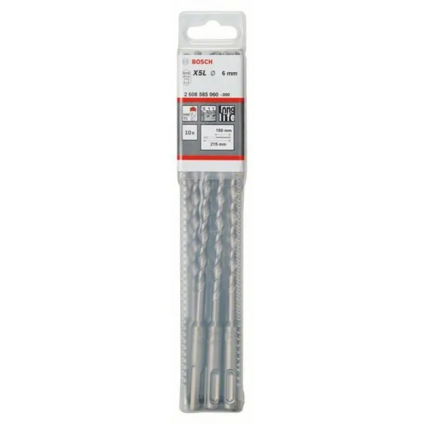Бур SDS-plus-7 6x150x215 мм Bosch 2608585060 — изображение 2
