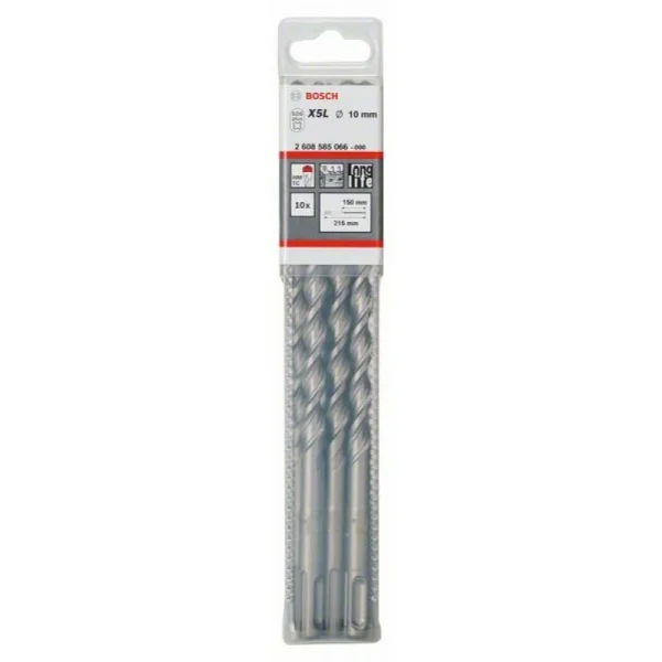 Бур SDS-plus-7 10x150x215 мм Bosch 2608585066 — изображение 2