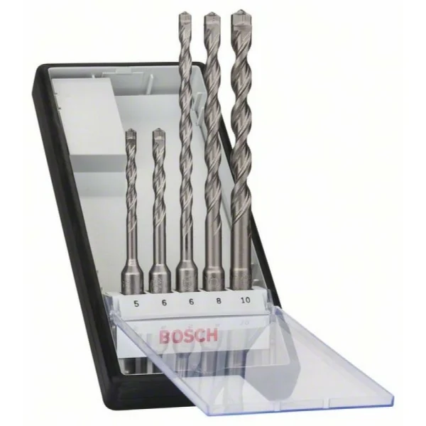 Набор Robust Line из буров SDS-plus-7 (5; 6; 6; 8; 10 мм) Bosch 2608585073