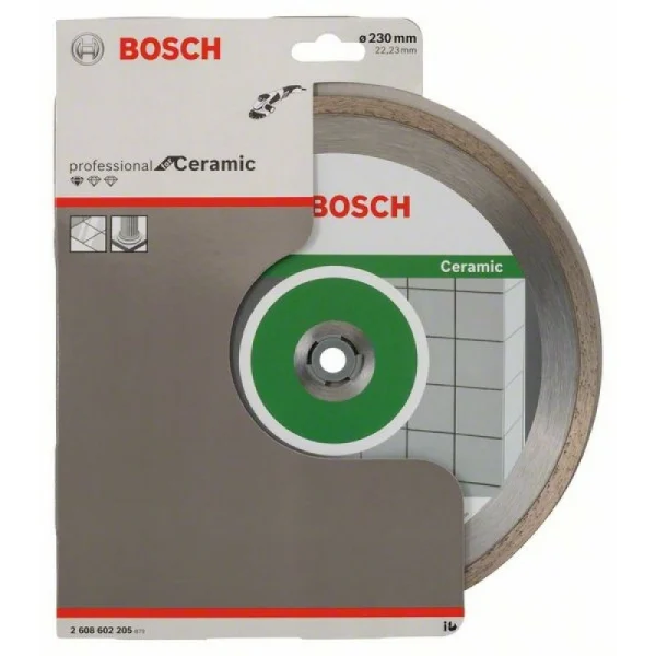 Алмазный диск Standard for Ceramic 230x22,23x1,6x7 мм Bosch 2608602205 — изображение 2