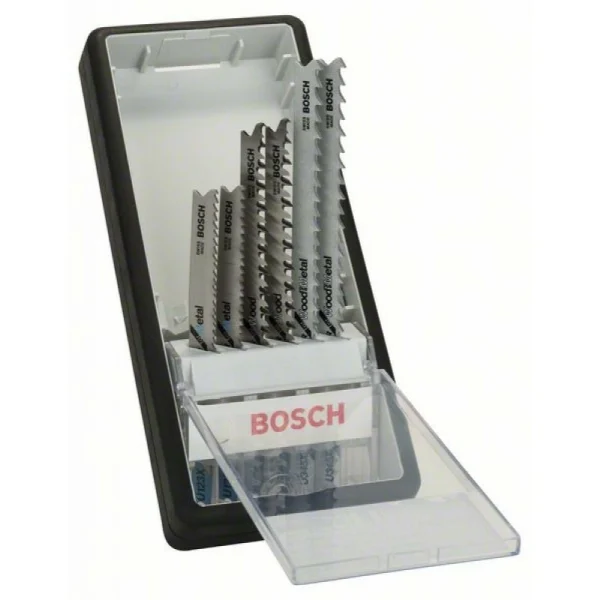 Набор из 6 пильных полотен Robust Line Progressor, с U-образным хвостовиком Bosch 2607010532