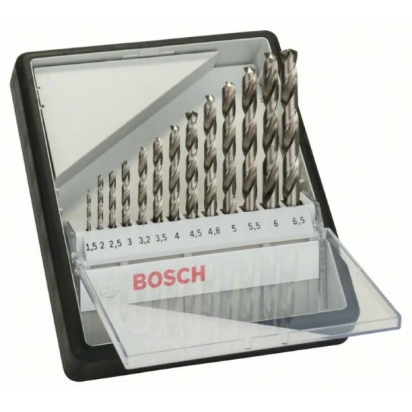 Набор из 13 сверл по металлу Robust Line HSS-G 135° Bosch 2607010538