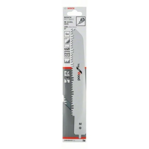 Пильное полотно M 1131 L для универсальной пилы Bosch PFZ 500 E Top for Wood Bosch 2608650414 — изображение 2