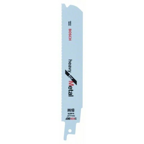 Пильное полотно S 926 BEF Heavy for Metal Bosch 2608657394