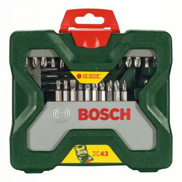 Набор X-Line из сверл с шестигранным хвостовиком и бит из 43 предметов Bosch 2607019613 — изображение 2