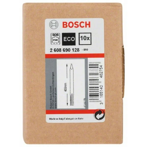 Пикообразное зубило SDS-max 400 мм Bosch 2608690128 — изображение 2