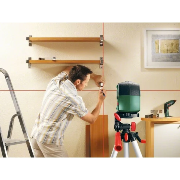Лазерный уровень с перекрестными лучами Bosch PCL 10 Set (0603008121) — изображение 3