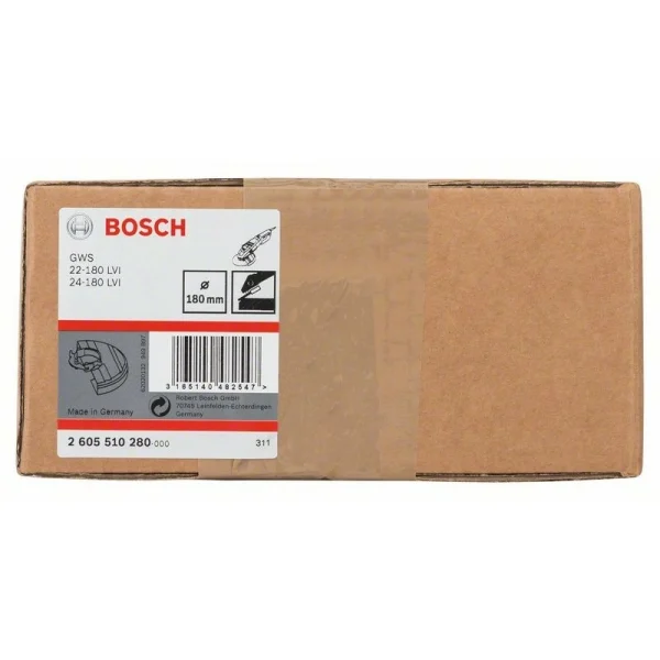 Защитный кожух без крышки для шлифования 180 мм Bosch 2605510280 — изображение 2