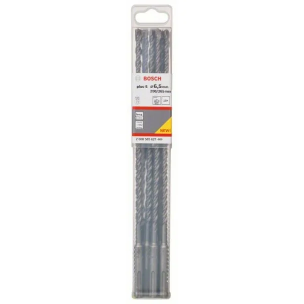 Бур SDS-plus-5 6,5x200x265 мм Bosch 2608585621 — изображение 2