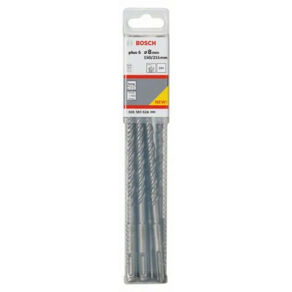Бур SDS-plus-5 8x150x215 мм Bosch 2608585624 — изображение 2