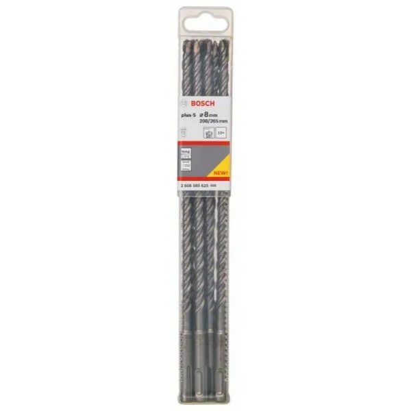 Бур SDS-plus-5 8x200x265 мм Bosch 2608585625 — изображение 2